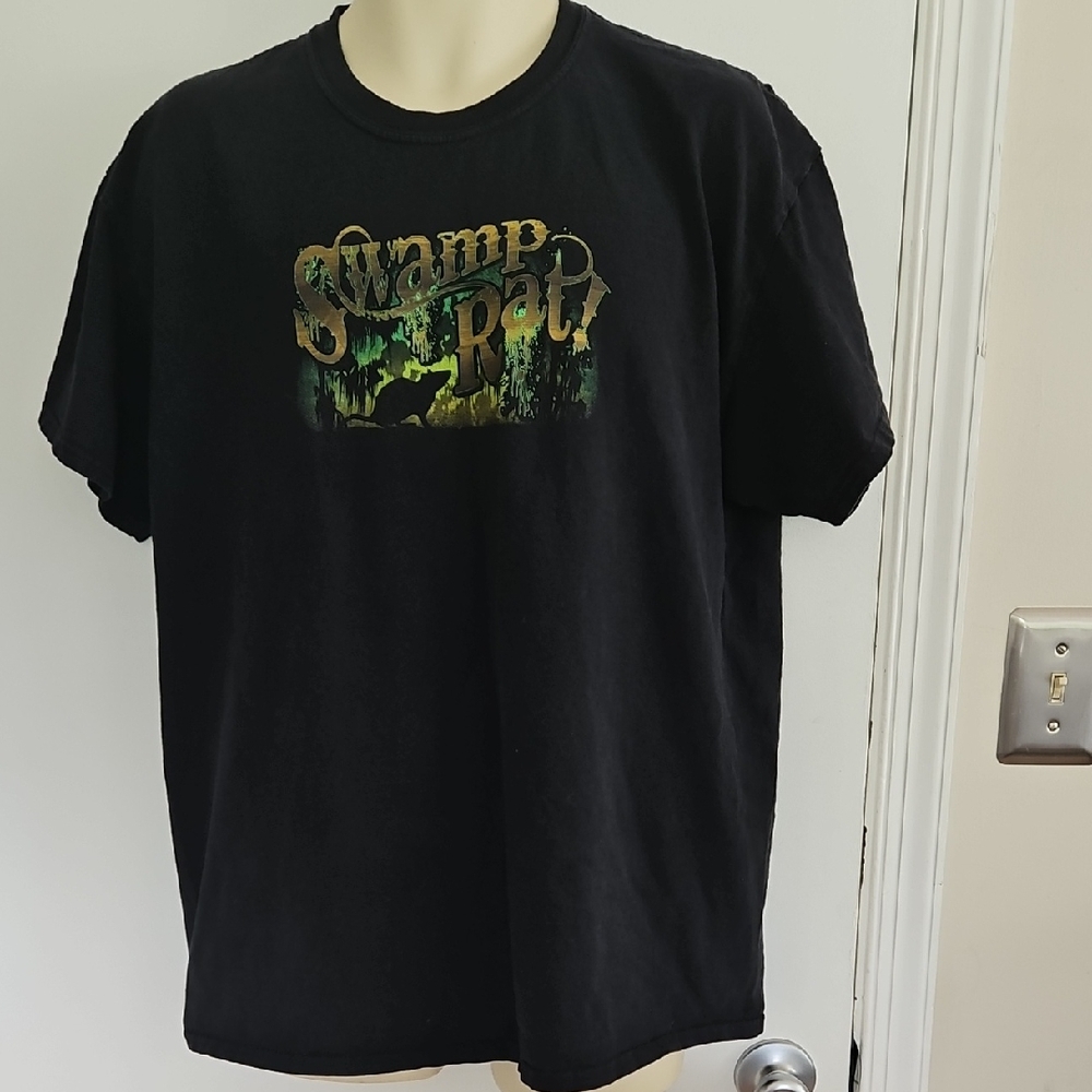 Swamp Rat Wrecker Services Big Rig Truck Shirt Size XL